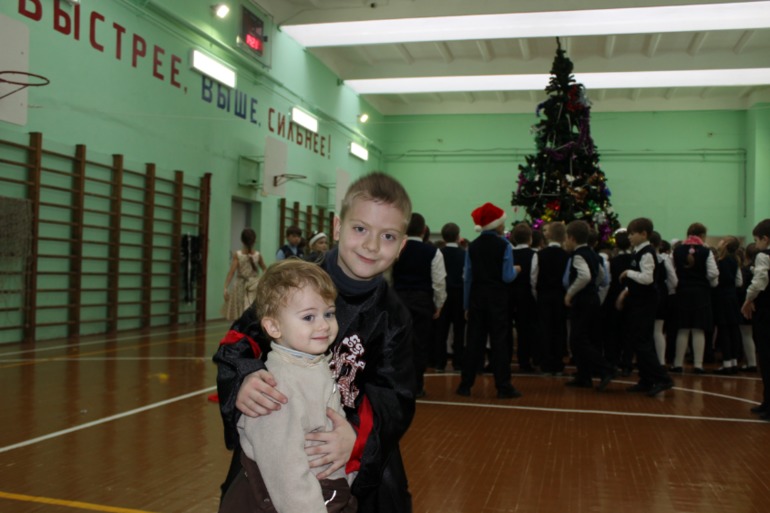 Поездка с классом в Дмитровку )  и школьная