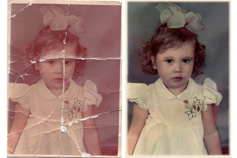 моя реставрация с дорисовкой