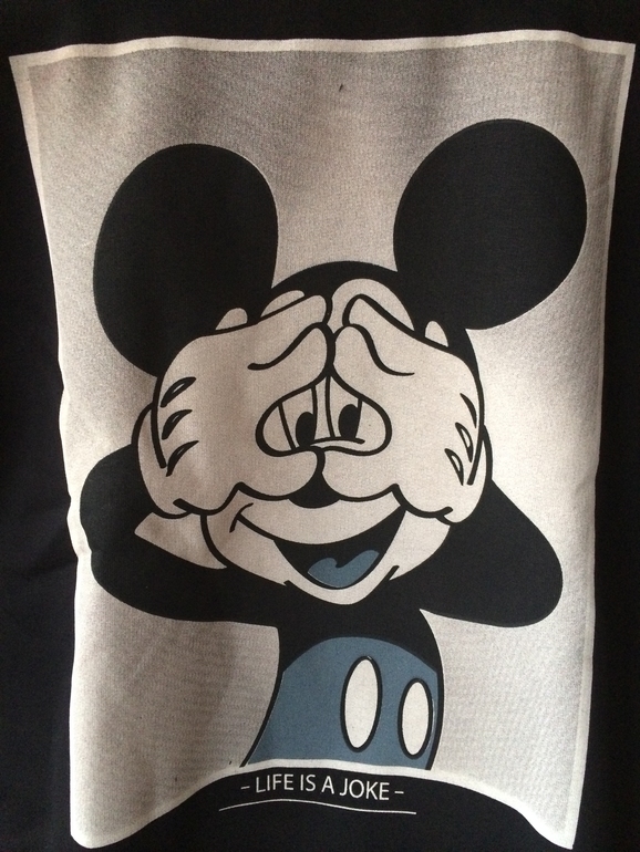 Утепленный свитшот (толстовка) с Микки Маусом