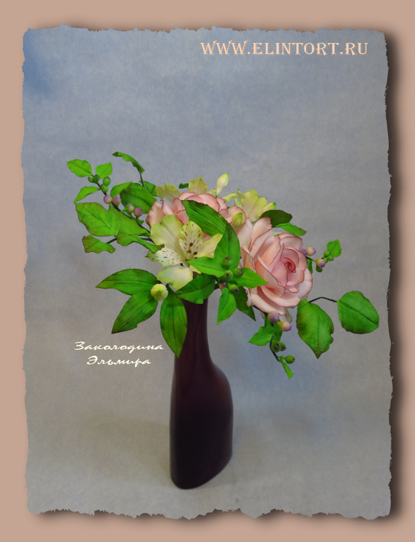 Сахарный букет.