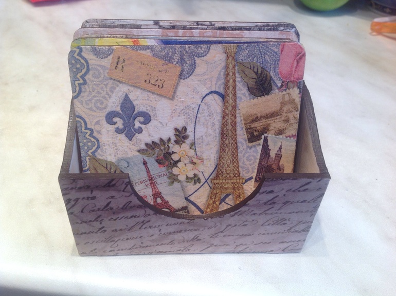 Подставки под горячее "Париж"