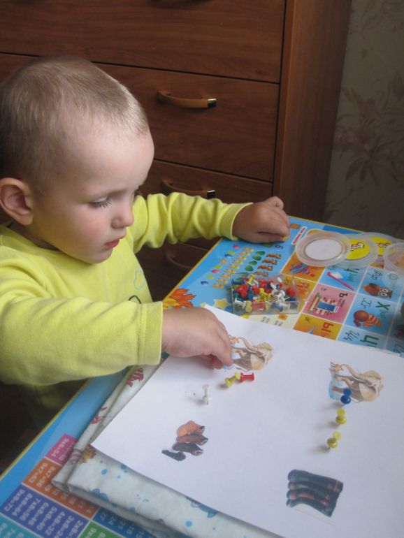 Занятие Шичида "Одежда-обувь"