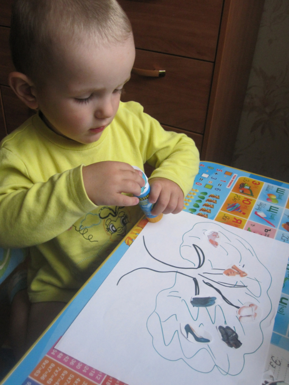 Занятие Шичида "Одежда-обувь"