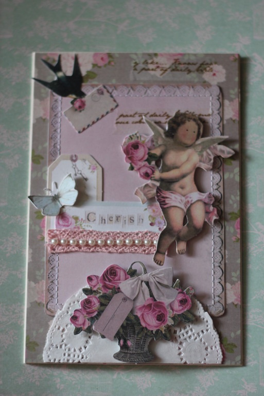 Открытка на скорую руку)))