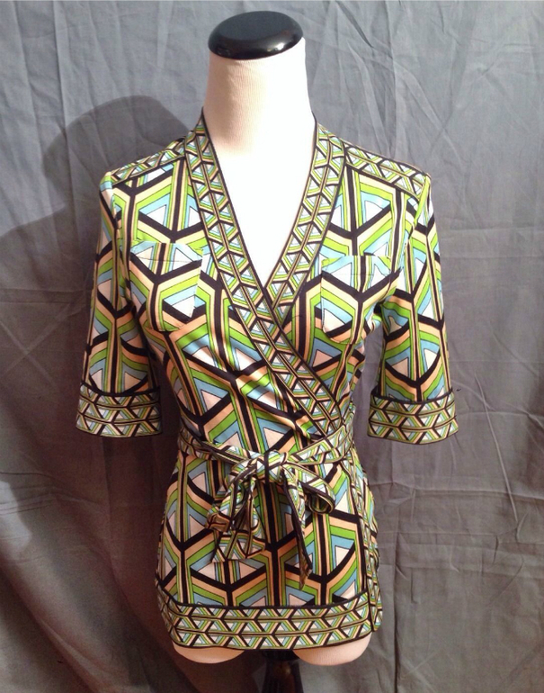 DIANE VON FURSTENBERG Блузка на 42-44 ОРИГИНАЛ