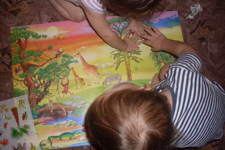 Наши занятия. Африканские страсти!! возраст 2,1