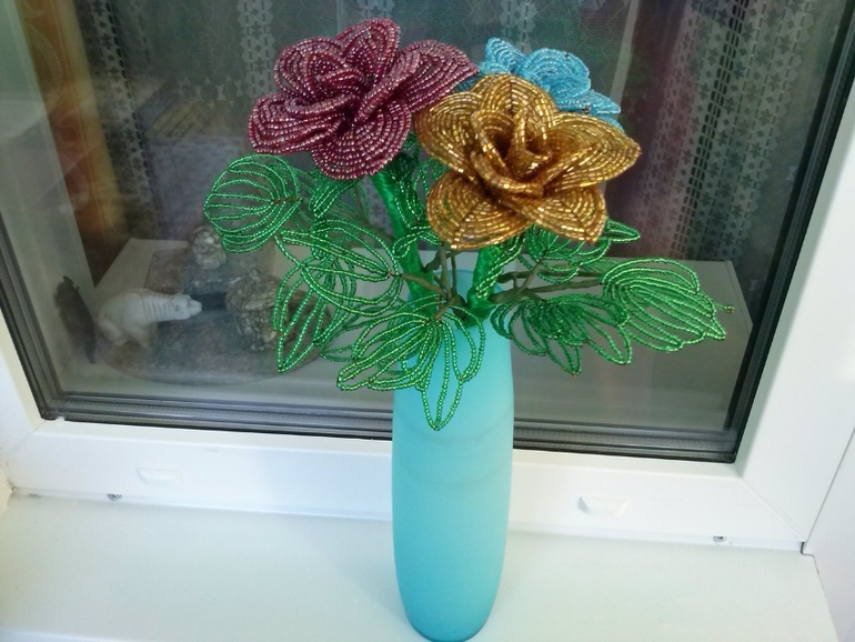 Розы,букет №2