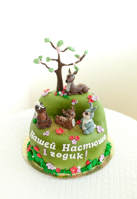 Торт на заказ Бемби