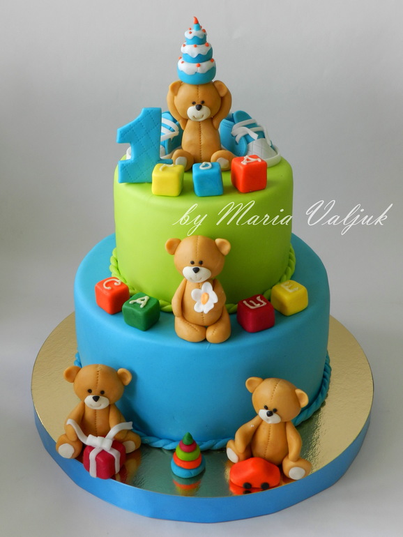 Торт на годик.