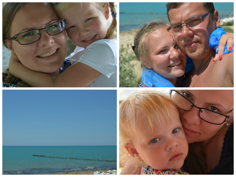 от улыбки хмурый день светлей:)