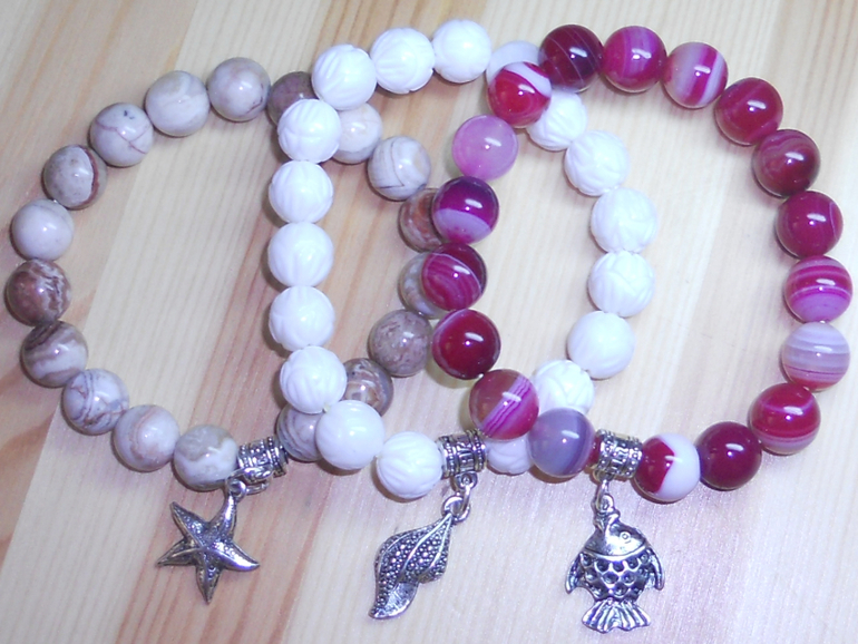 Браслеты из натуральных камней!