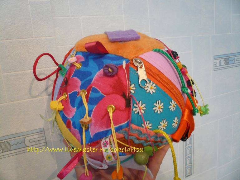 Развивающий мячик