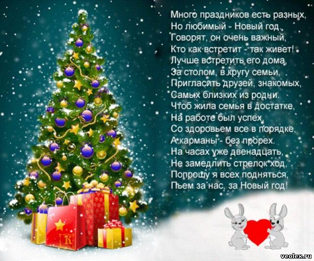 С новым годом подружки