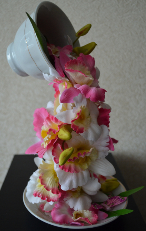 Полетели чашки.....