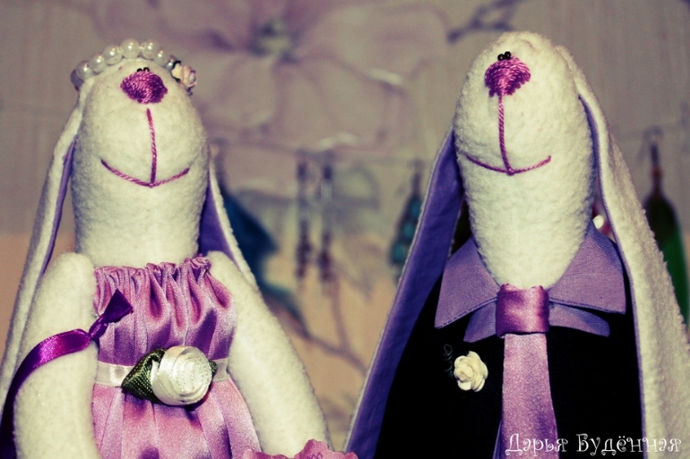 Свадебные зайки