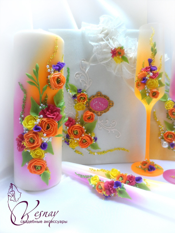 Свадебные наборы на заказ