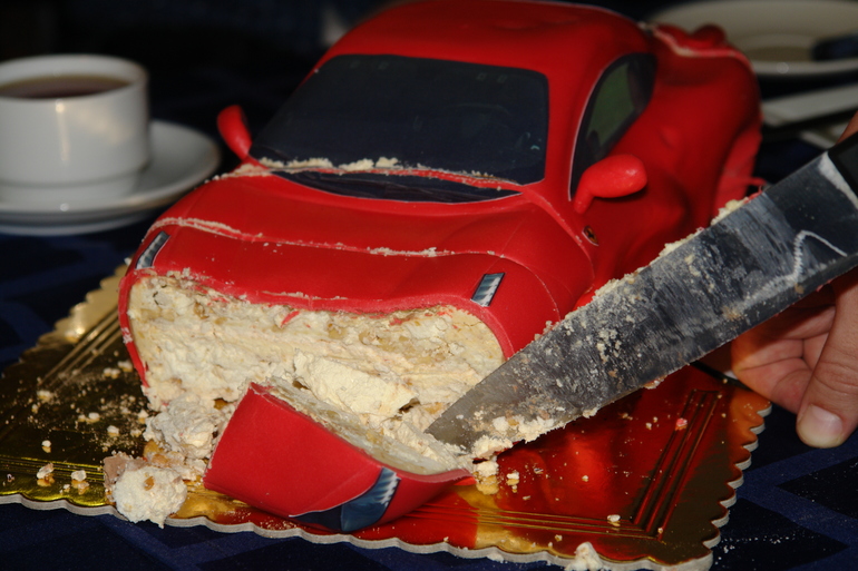 А вот наша Ferrari 458 Italia