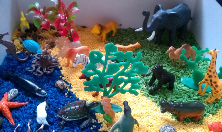 Сенсорная коробочка))