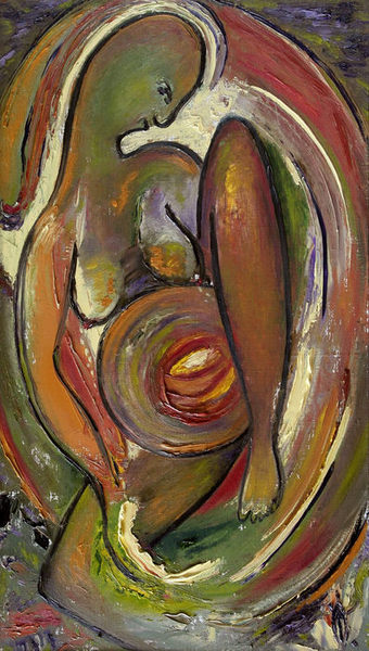 Разбираем необычные красивые беременные картиночки=)