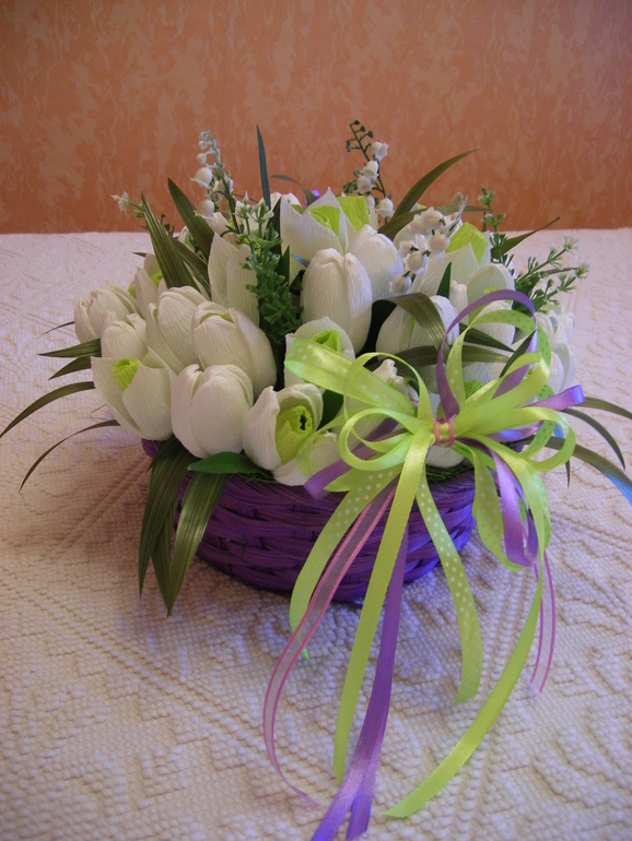 Мой первый букет.