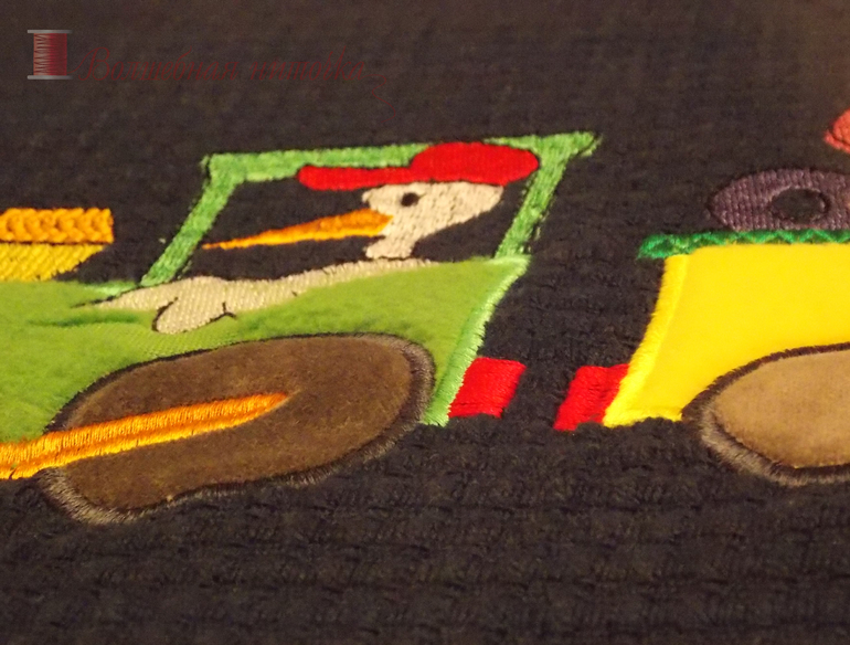 Пуфик-паровозик!)))