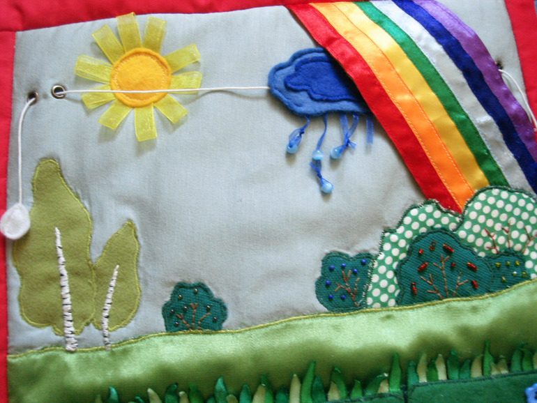 Развивающий коврик - мой подарок доченьке на годик