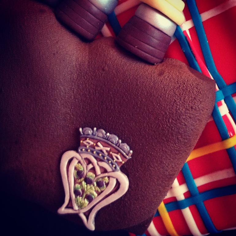 Торт с волынкой 8.5 кг.