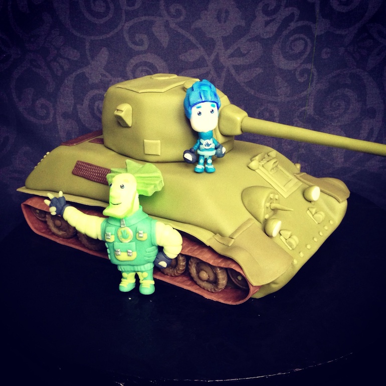 Фиксике на танке, 3.2 кг.