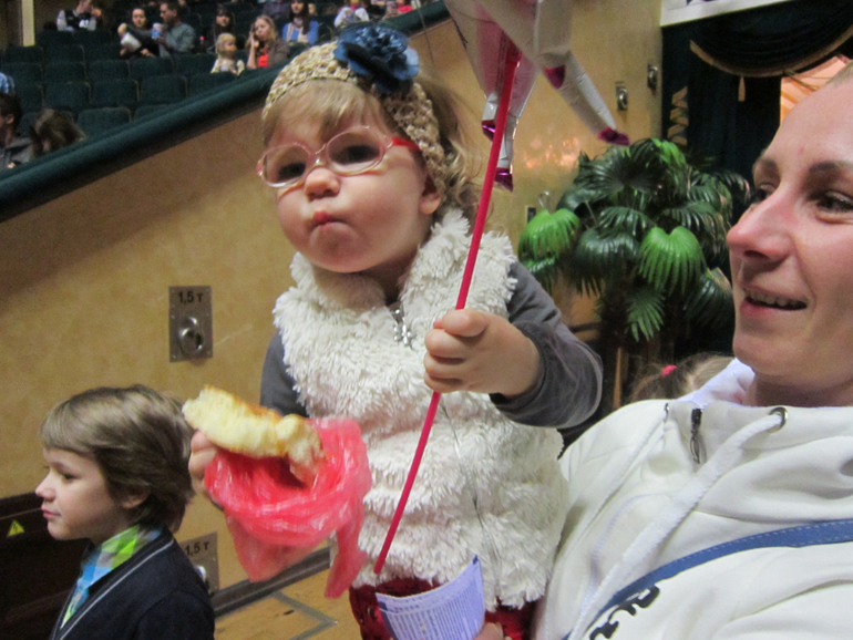 Наш первый поход в цирк!!!!