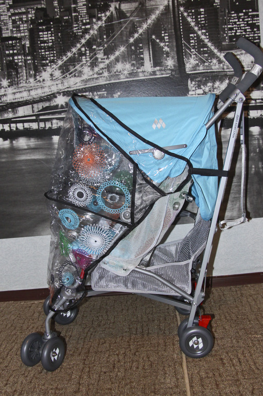 Maclaren Volo Silver Rotary Print 2014