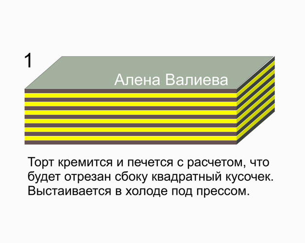 МК торт Сердце 3Д