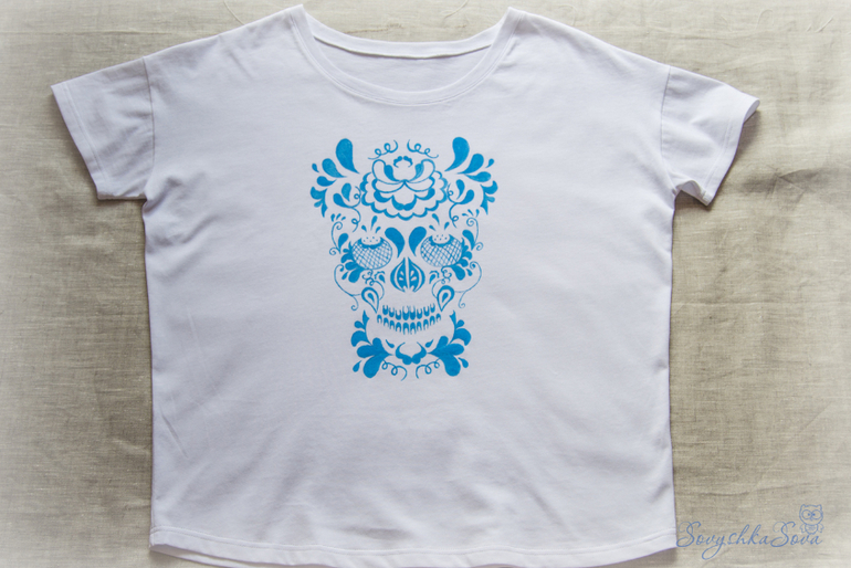 Почти "гжель"))