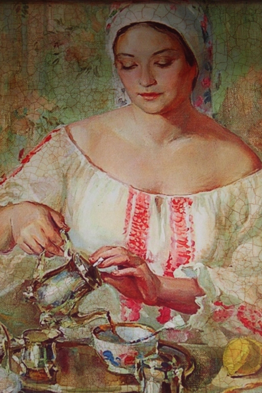 Шкатулка для чайных пакетиков)