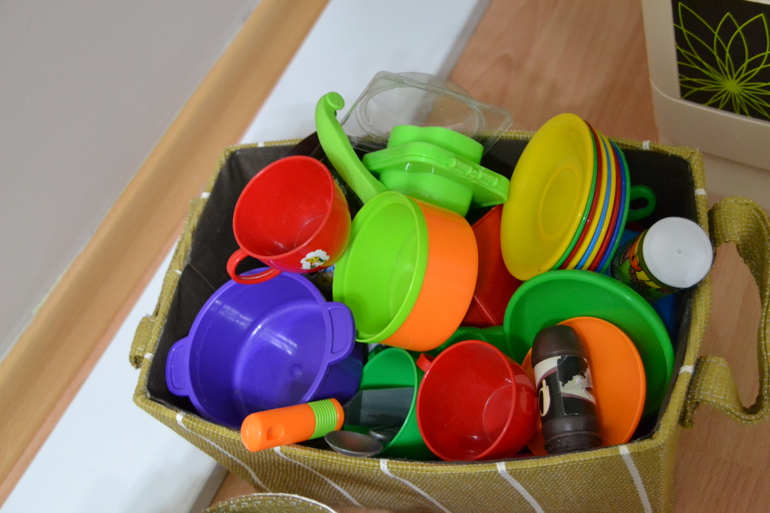 Маленькая хозяйка (на кухне)