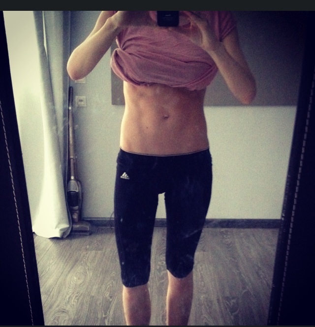 Промежуточный результат тренировок - 4 мес. после родов