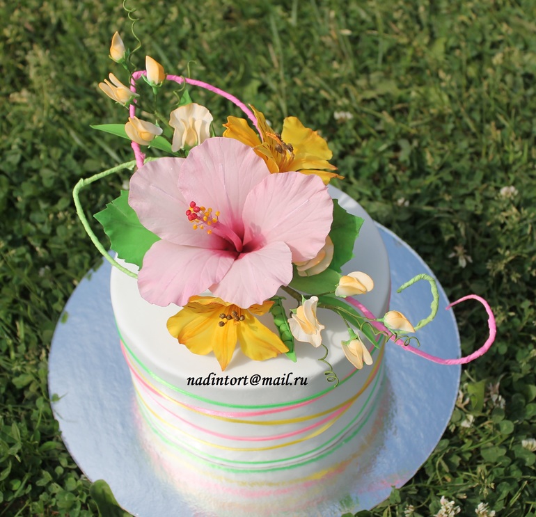 Букетик цветочков для свекрови!