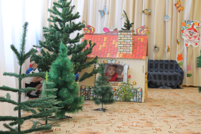 Открытое занятие в старшей группе