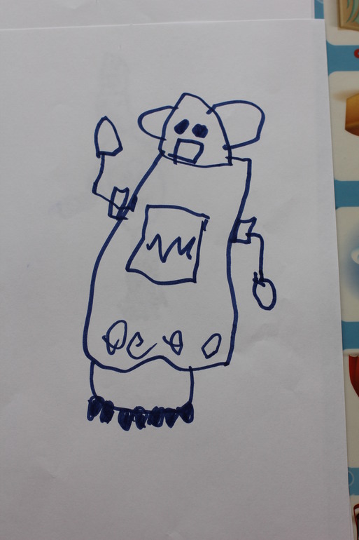 Андрей рисует