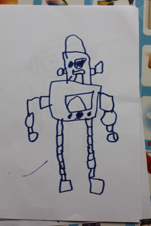 Андрей рисует