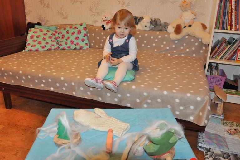 Спектакль "Рукавичка"