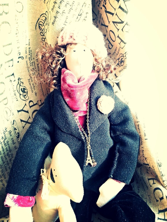 Куколка которая полетит в Париж