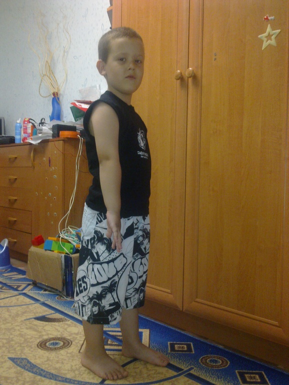 Удлиненные шорты для сынули