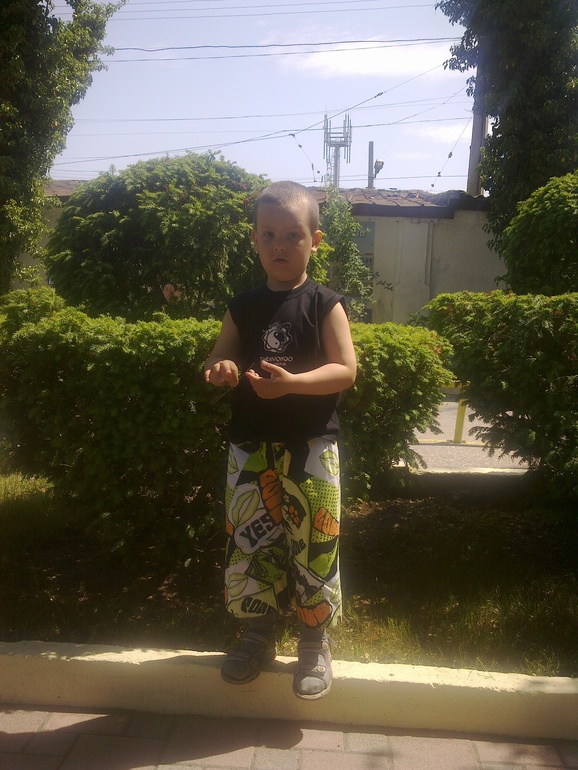 Удлиненные шорты для сынули