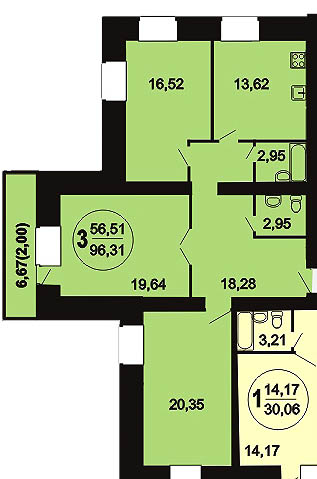 Как расположить кухонный гарнитур?