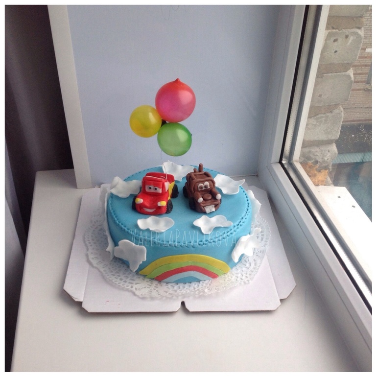 Тортик " Тачки"