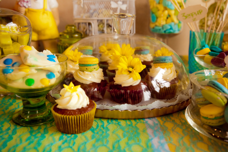 Сладкий стол на годовасие...