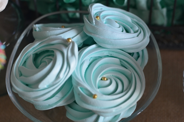 Набор сладостей в стиле Тиффани...