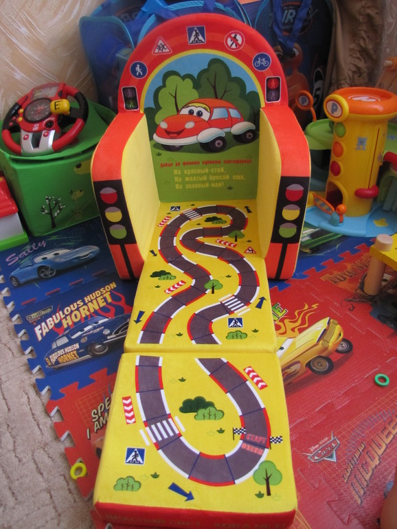 Игрушечное креслице СмолТойс