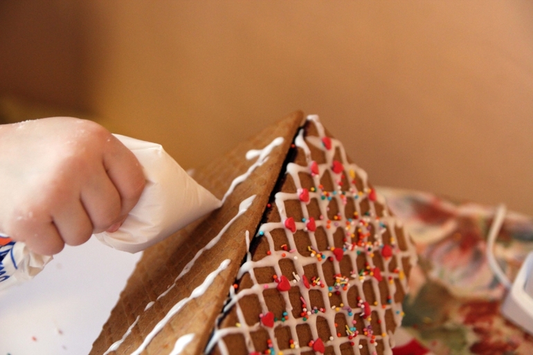 Пряничный имбирный домик