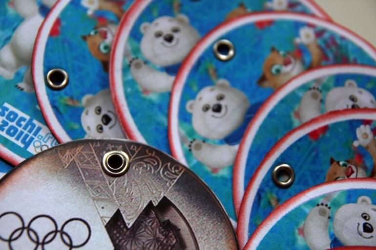 Олимпийские медали и грамоты для детского сада. Небольшой мастер-класс!